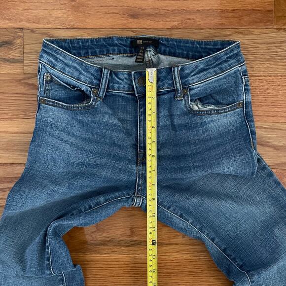 Frye Addie Skinny Denim Jeans Womens 4 Blue Mid-Rise Minimalist Casual Staple - Picture 8 of 14